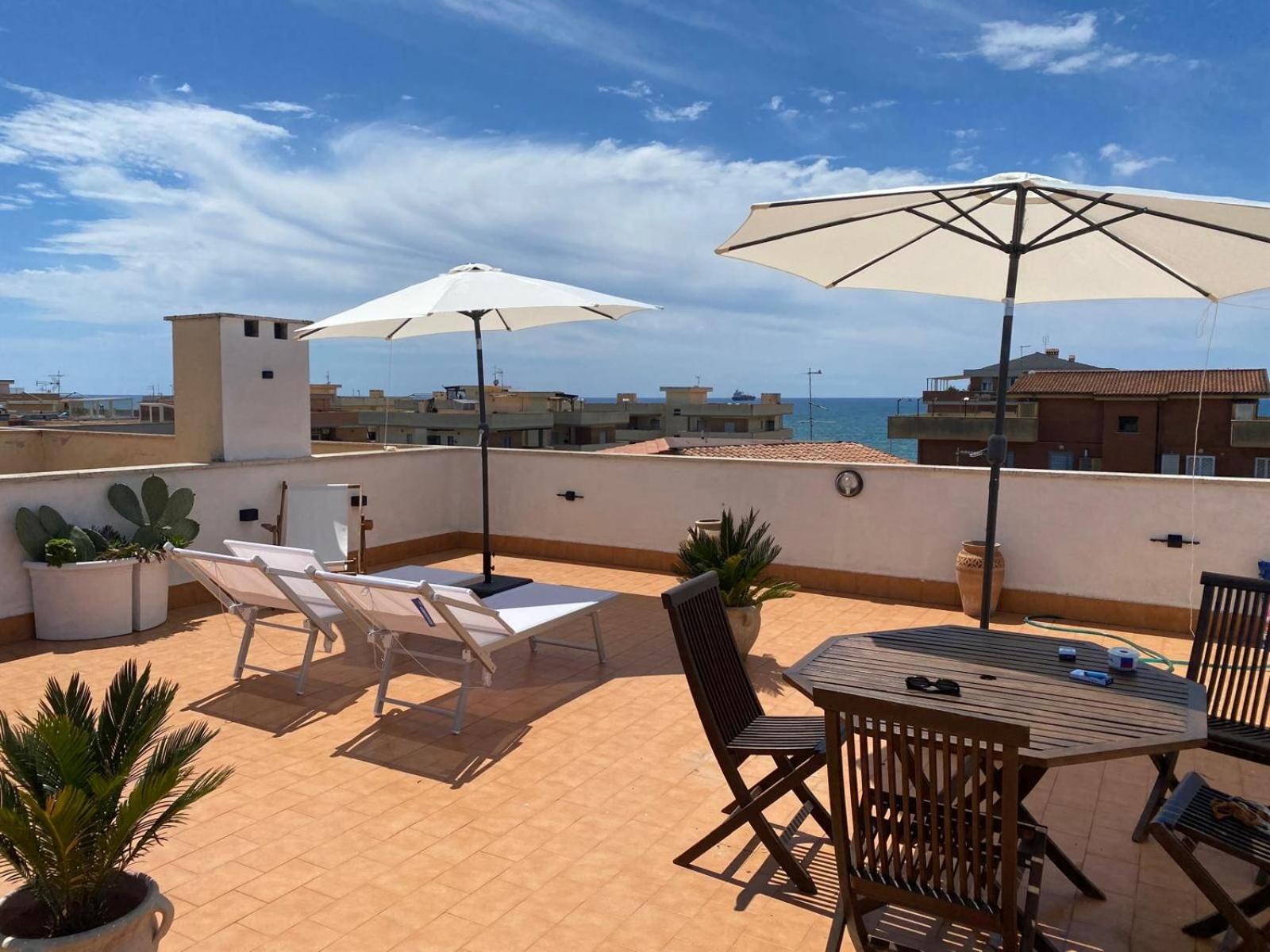 Appartamento Vista Mare A Marina Di Ardea L'Americano Buitenkant foto